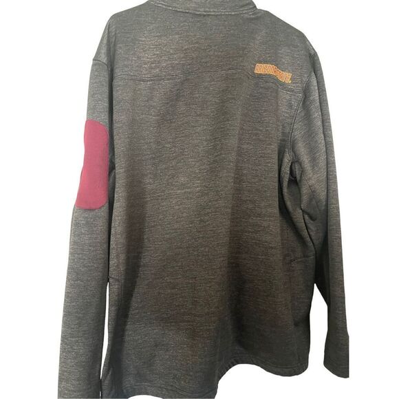 Colosseum Men's Gray Arizona State Sun Devils Anchor Full Zip Jacket Size XL - Picture 7 of 14